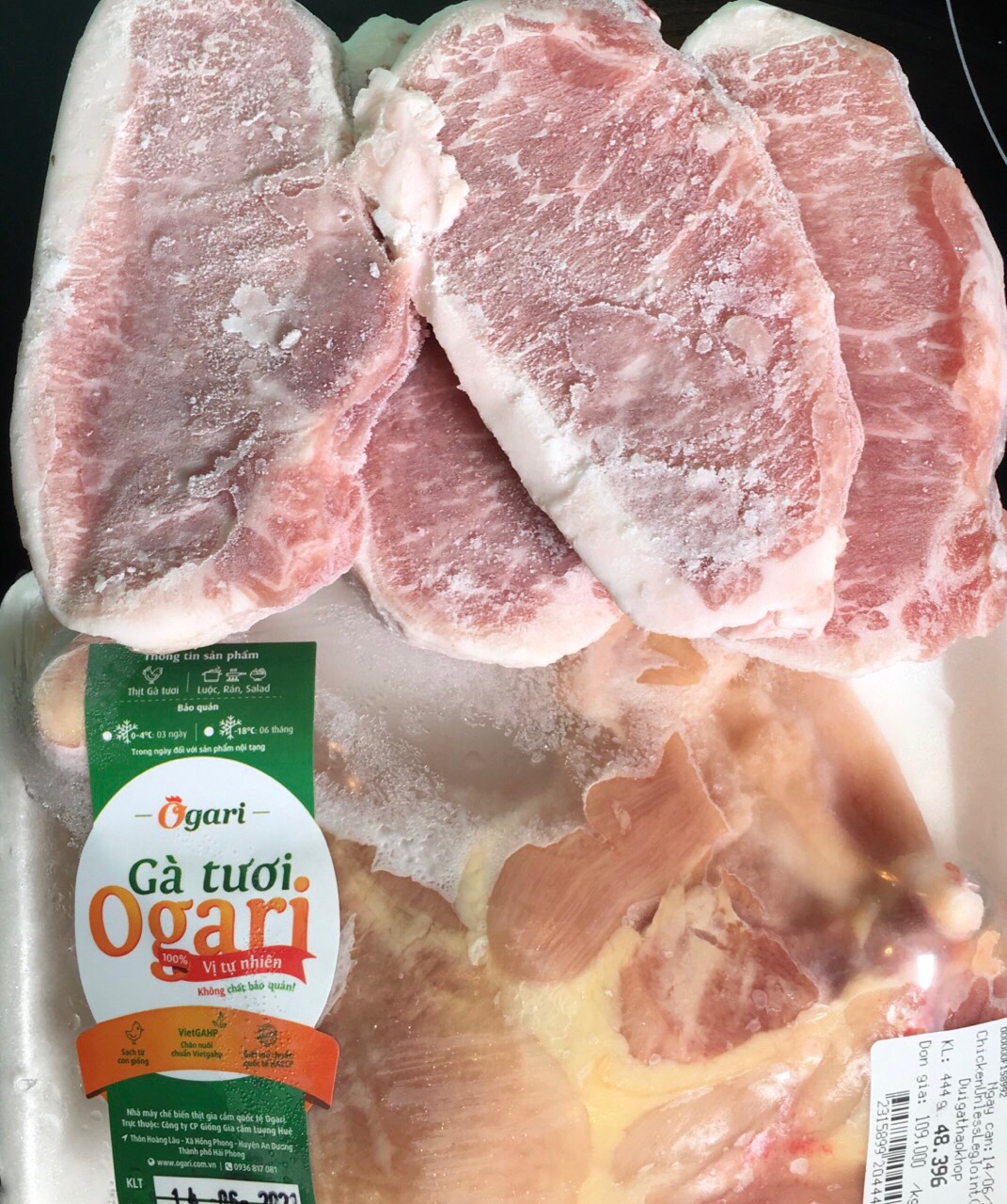 Phụ gia thịt lạnh